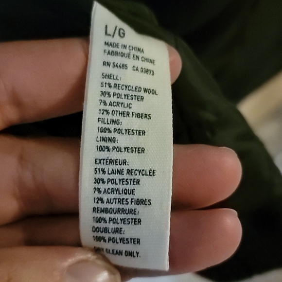 American Eagle Pea Coat in size Lg. - Picture 9 of 9